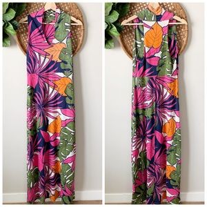 ( Tommy Bahama ) Tropical Floral Knit Maxi Dress